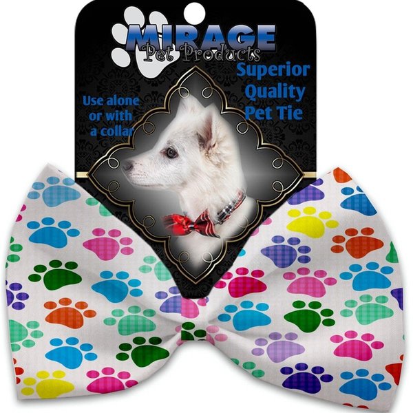 Mirage Pet Products Confetti Paws Pet Bow Tie 1167-BT